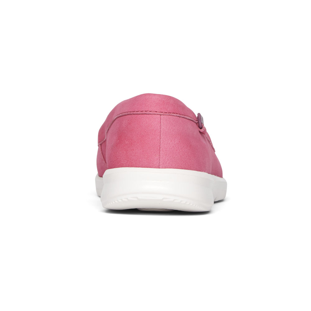 Rockport Womens Loafers Pink - Ayva Washable - UK 806-MODVAF